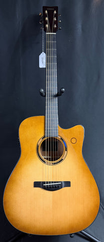 Yamaha TAG3 C TransAcoustic Dreadnought Cutaway Acoustic-Electric Guitar Sand Burst w/ Case