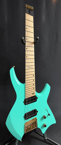 Ormsby Goliath GTR 7 7-String Multiscale Headless Electric Guitar Seafoam Green w/ Gig Bag