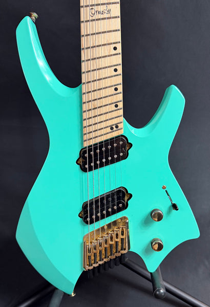 Ormsby Goliath GTR 7 7-String Multiscale Headless Electric Guitar Seafoam Green w/ Gig Bag