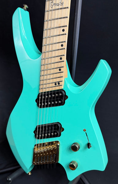 Ormsby Goliath GTR 7 7-String Multiscale Headless Electric Guitar Seafoam Green w/ Gig Bag