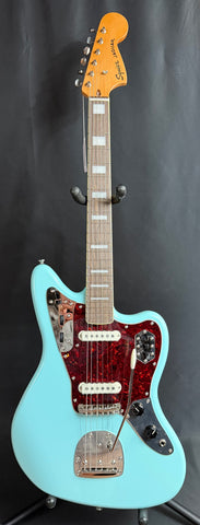 Squier FSR Classic Vibe 70's Jaguar Electric Guitar Daphne Blue Finish (258)