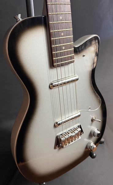 Silvertone 1303/ U2 Classic Reissue Electric Guitar Silverburst Finish