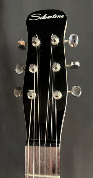 Silvertone 1303/ U2 Classic Reissue Electric Guitar Silverburst Finish