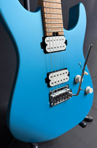 Charvel Pro-Mod DK24 HH 2PT CM Electric Guitar Matte Blue Frost Finish