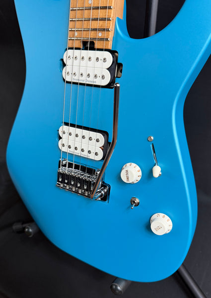 Charvel Pro-Mod DK24 HH 2PT CM Electric Guitar Matte Blue Frost Finish