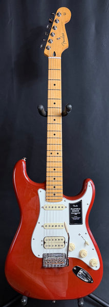 Fender Player II Stratocaster HSS Electric Guitar Transparent Mocha Burst Finish
