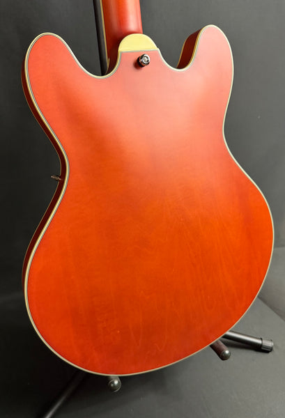 Eastman T59/S Semi-Hollowbody Electric Guitar Faded Sunburst Finish w/ Gig Bag