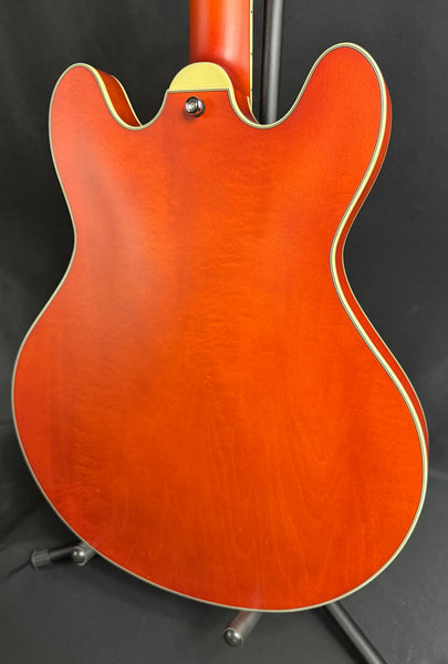 Eastman T59/S Semi-Hollowbody Electric Guitar Faded Sunburst Finish w/ Gig Bag
