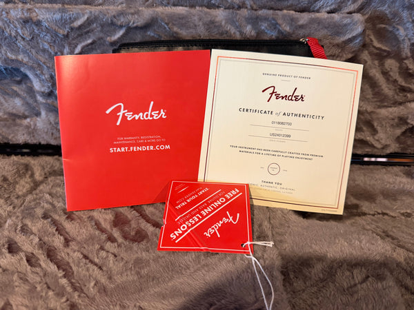 Fender American Ultra Luxe Telecaster Electric Guitar 2-Color Sunburst w/ OHSC (399)