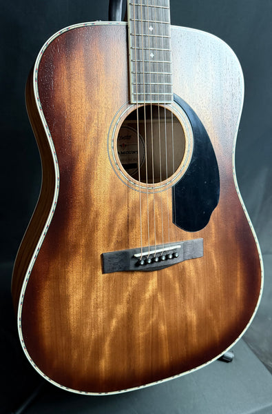 Fender PD-220E Dreadnought Acoustic-Electric Guitar Aged Cognac Burst w/ OHSC (215)