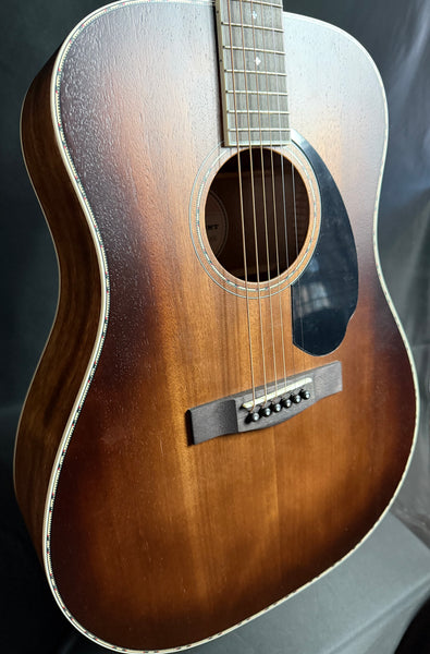 Fender PD-220E Dreadnought Acoustic-Electric Guitar Aged Cognac Burst w/ OHSC (667)