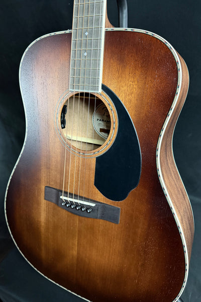 Fender PD-220E Dreadnought Acoustic-Electric Guitar Aged Cognac Burst w/ OHSC (667)