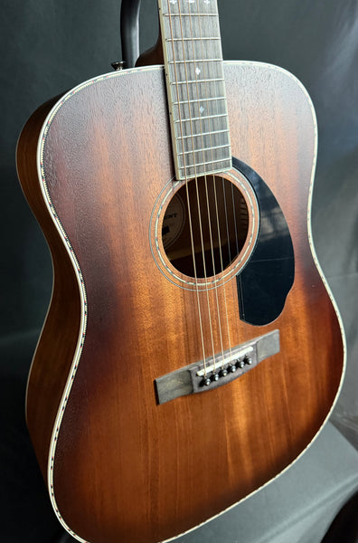 Fender PD-220E Dreadnought Acoustic-Electric Guitar Aged Cognac Burst w/ OHSC (005)