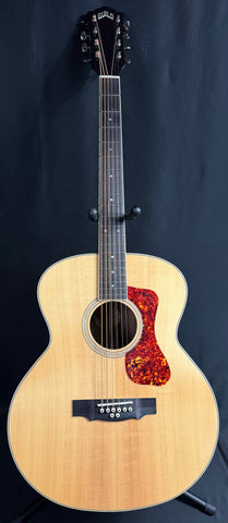 Guild BT-258E Deluxe Baritone 8-String Acoustic-Electric Guitar Gloss Natural w/ Case