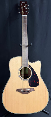 Yamaha FGX820C Dreadnought Cutaway Acoustic-Electric Guitar Gloss Natural