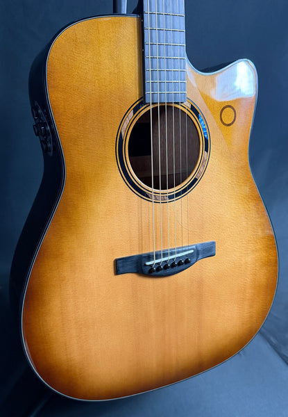 Yamaha TAG3 C TransAcoustic Dreadnought Cutaway Acoustic-Electric Guitar Sand Burst w/ Case