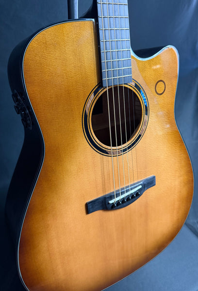 Yamaha TAG3 C TransAcoustic Dreadnought Cutaway Acoustic-Electric Guitar Sand Burst w/ Case