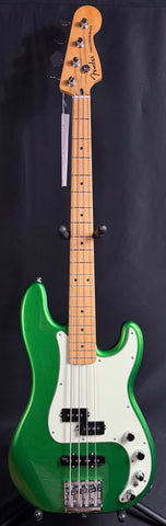 Fender Player Plus Active Precision Bass 4-String Bass Guitar Cosmic Jade Finish w/ Gig Bag (574)