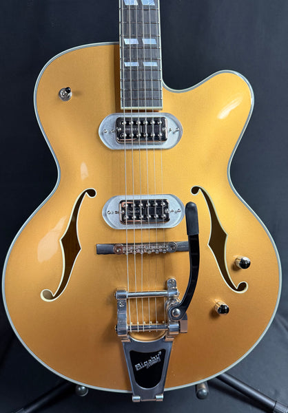 Eastman T58-GD Hollow Body Electric Guitar Truetone Gold Finish w/ Gig Bag