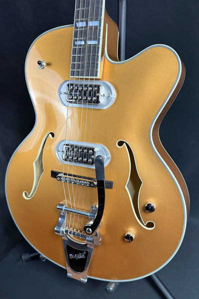 Eastman T58-GD Hollow Body Electric Guitar Truetone Gold Finish w/ Gig Bag