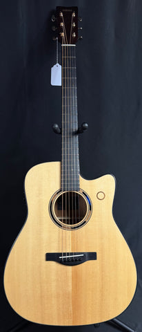 Yamaha TAG3 C TransAcoustic Dreadnought Cutaway Acoustic-Electric Guitar Gloss Natural w/ Case (572)