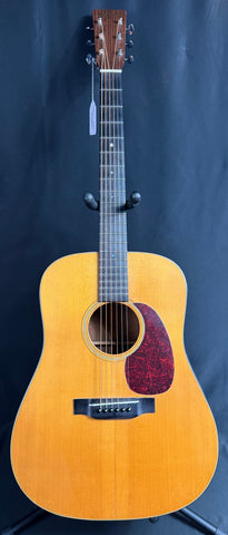 Martin D-18VM Custom Dreadnought Acoustic Guitar Vintage Natural w/ Case