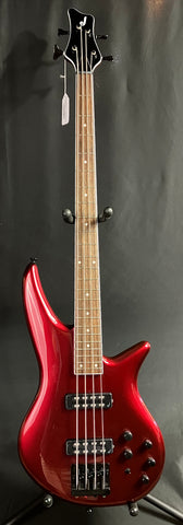 Jackson X Series SBX IV Spectra 4-String Bass Guitar Candy Apple Red Finish