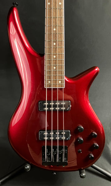 Jackson X Series SBX IV Spectra 4-String Bass Guitar Candy Apple Red Finish