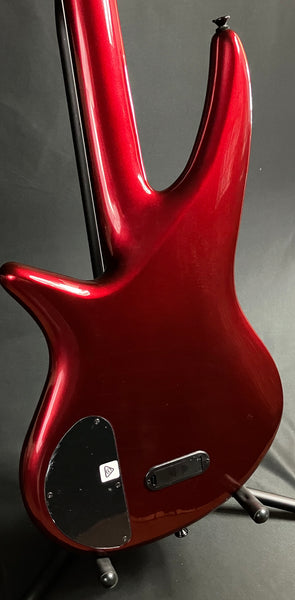 Jackson X Series SBX IV Spectra 4-String Bass Guitar Candy Apple Red Finish