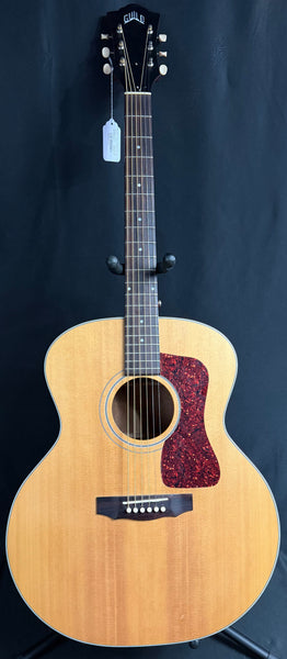 Guild USA F-40 Jumbo Acoustic Guitar Satin Natural Finish w/ OHSC