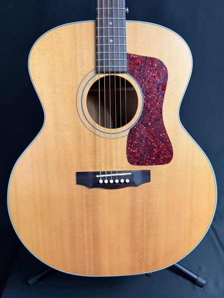 Guild USA F-40 Jumbo Acoustic Guitar Satin Natural Finish w/ OHSC