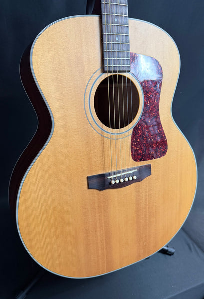 Guild USA F-40 Jumbo Acoustic Guitar Satin Natural Finish w/ OHSC