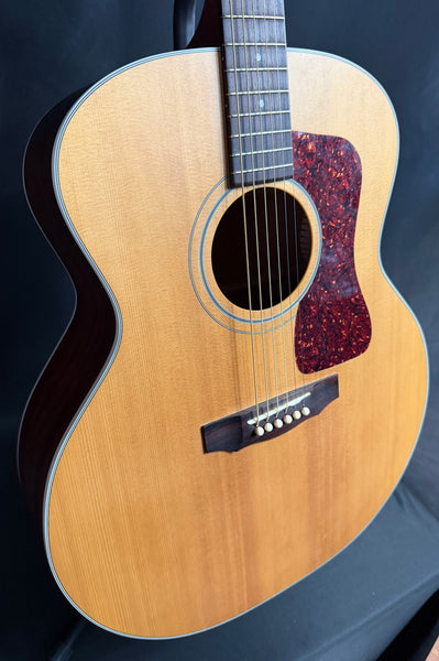 Guild USA F-40 Jumbo Acoustic Guitar Satin Natural Finish w/ OHSC