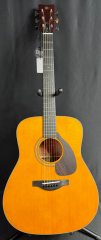 Yamaha FG5 GL Red Label Dreadnought Acoustic Guitar Gloss Vintage Natural w/ OHSC (63A)