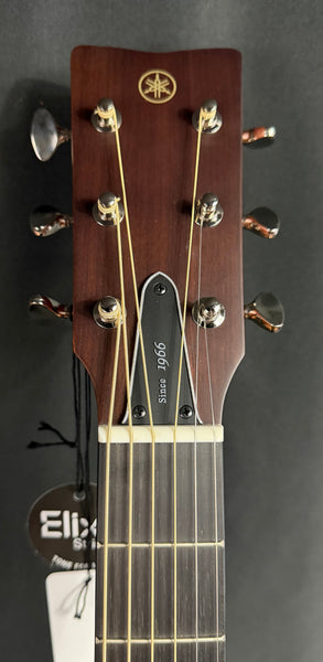 Yamaha FG5 GL Red Label Dreadnought Acoustic Guitar Gloss Vintage Natural w/ OHSC (67A)