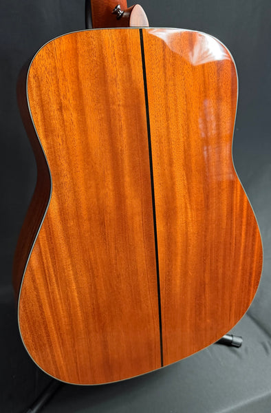 Yamaha FG5 GL Red Label Dreadnought Acoustic Guitar Gloss Vintage Natural w/ OHSC (98A)