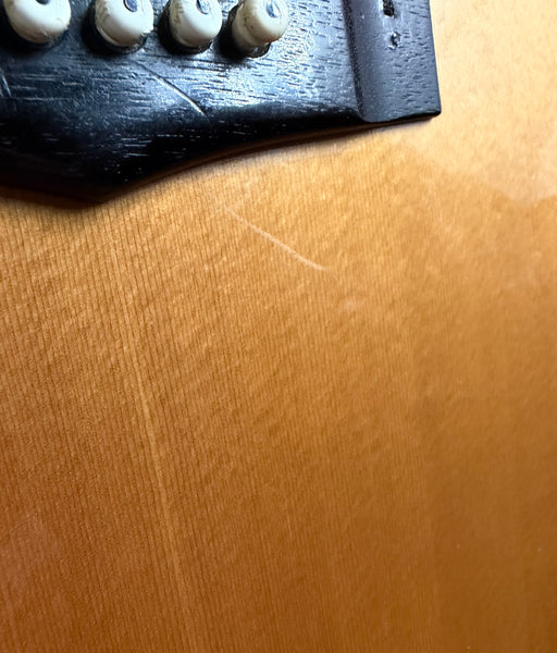 Vintage 1970's Yamaha CJ-838S II Country Jumbo Acoustic Guitar Gloss Natural w/ Case