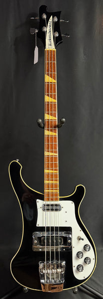 Vintage 1972 Rickenbacker 4001 4-String Bass Guitar Jetglo Finish w/ OHSC