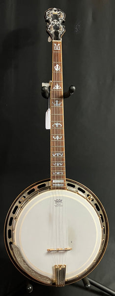Vintage 1970's Iida Model 240 Versa-Tone 5-String Banjo Tobacco Sunburst w/ OHSC