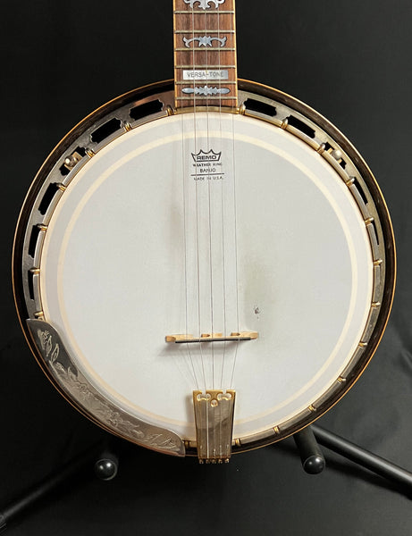 Vintage 1970's Iida Model 240 Versa-Tone 5-String Banjo Tobacco Sunburst w/ OHSC