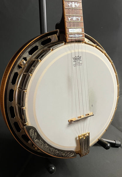 Vintage 1970's Iida Model 240 Versa-Tone 5-String Banjo Tobacco Sunburst w/ OHSC
