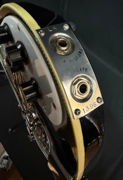 Vintage 1972 Rickenbacker 4001 4-String Bass Guitar Jetglo Finish w/ OHSC