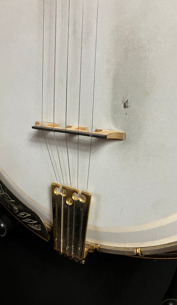 Vintage 1970's Iida Model 240 Versa-Tone 5-String Banjo Tobacco Sunburst w/ OHSC