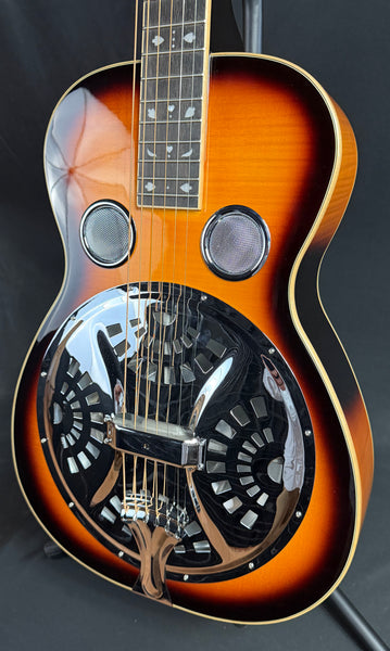 Gold Tone PBS-D Paul Beard Signature Deluxe Square Neck Resonator Guitar Tobacco Sunburst w/ Case