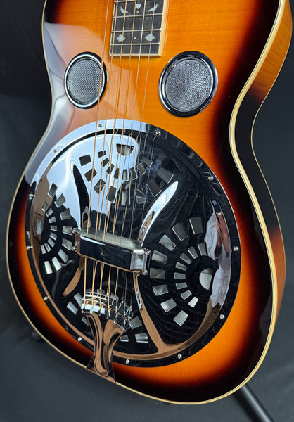 Gold Tone PBS-D Paul Beard Signature Deluxe Square Neck Resonator Guitar Tobacco Sunburst w/ Case