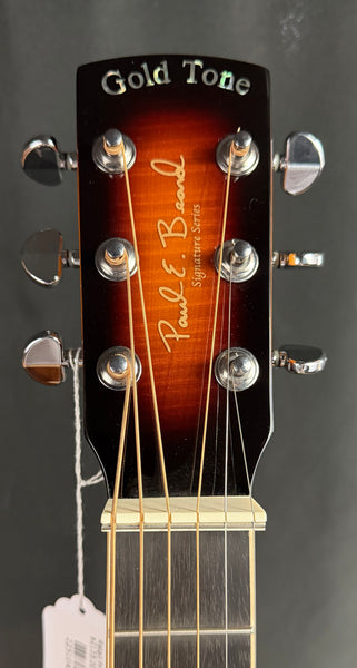 Gold Tone PBS-D Paul Beard Signature Deluxe Square Neck Resonator Guitar Tobacco Sunburst w/ Case