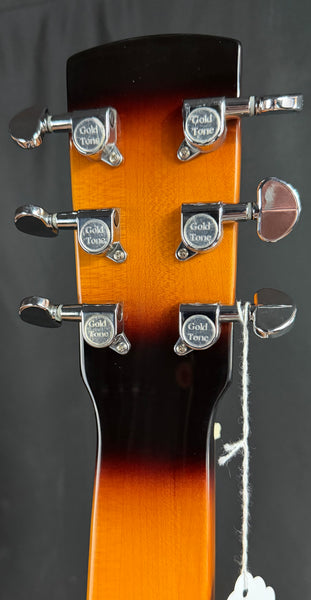 Gold Tone PBS-D Paul Beard Signature Deluxe Square Neck Resonator Guitar Tobacco Sunburst w/ Case