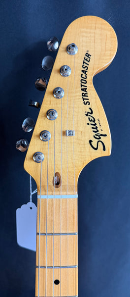 Squier Classic Vibe 70's Stratocaster HSS Electric Guitar Gloss Black (838)