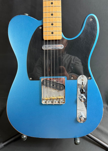 Fender Vintera '50s Road Worn Telecaster Electric Guitar Lake Placid Blue w/ Gig Bag