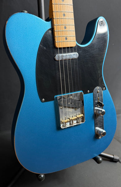 Fender Vintera '50s Road Worn Telecaster Electric Guitar Lake Placid Blue w/ Gig Bag